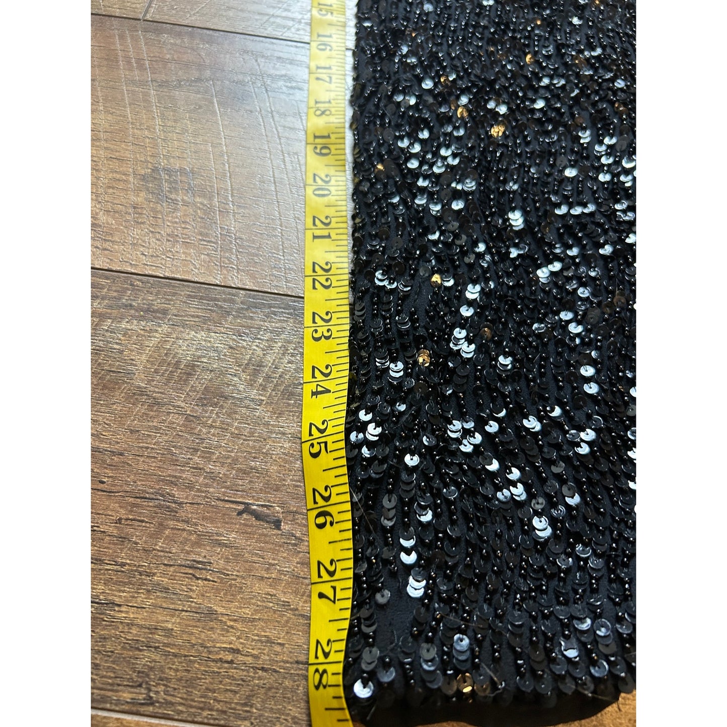 Halston, 100% silk sequin beaded disco pants extra small