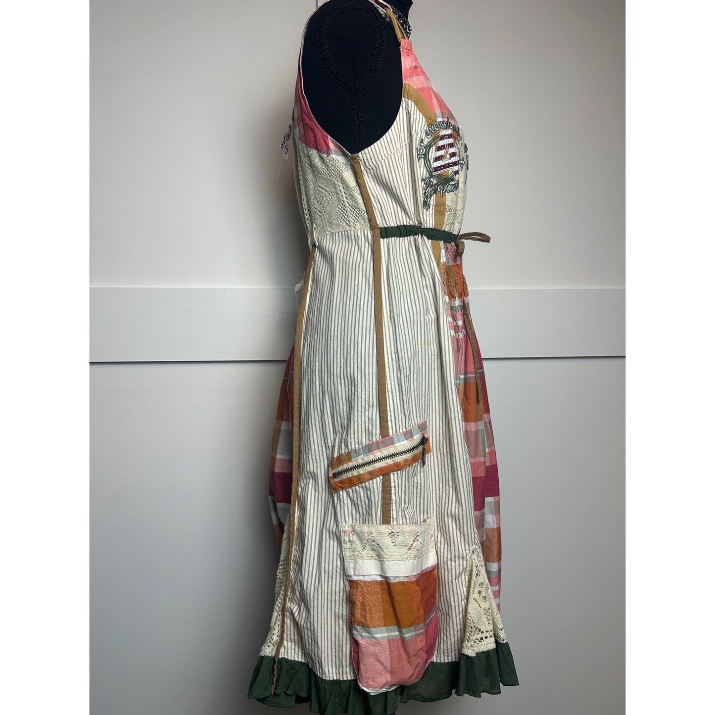 desigual garden fairy patchwork euro dress size 40