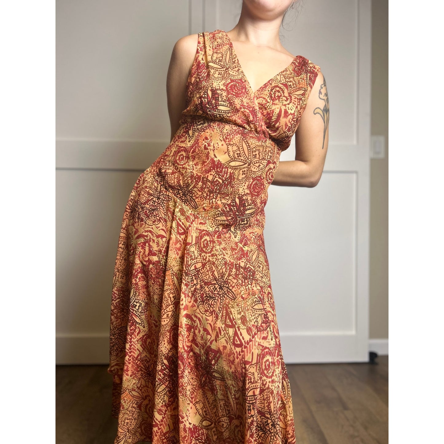 Rabbit Rabbit Rabbit chiffon paisley fairy dress boho festival