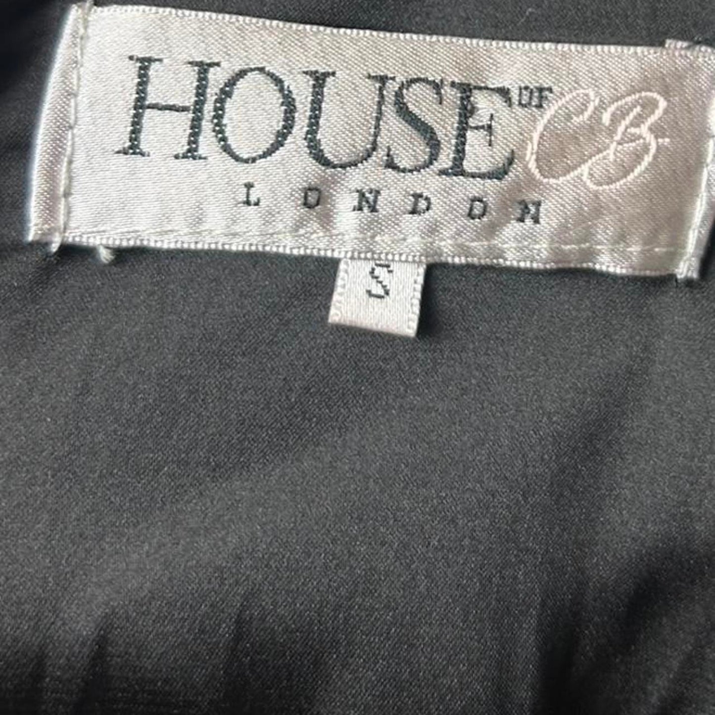 House of cb dress in black