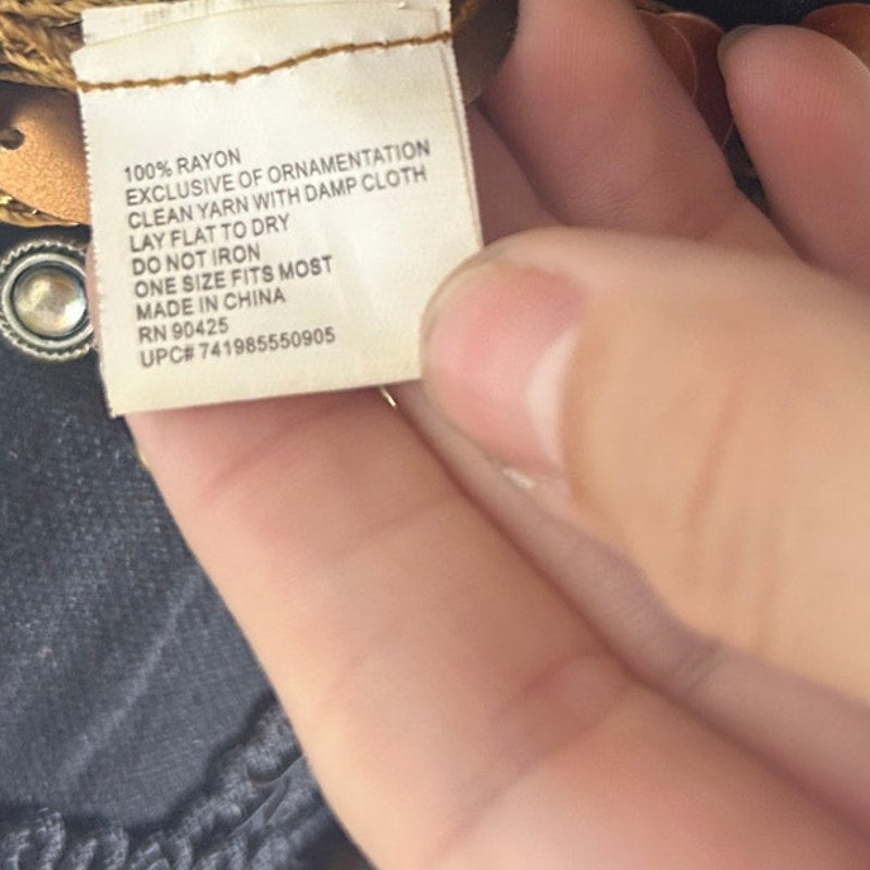 oho Mermaid Pailletten Häkeln Schal Karamell Viskose Fransen Festival Y2K Layering Wickeltuch