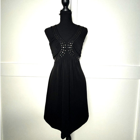 Y2K Spense Petite Mini Dress Top 8P Indie Sleaze Going Out Black