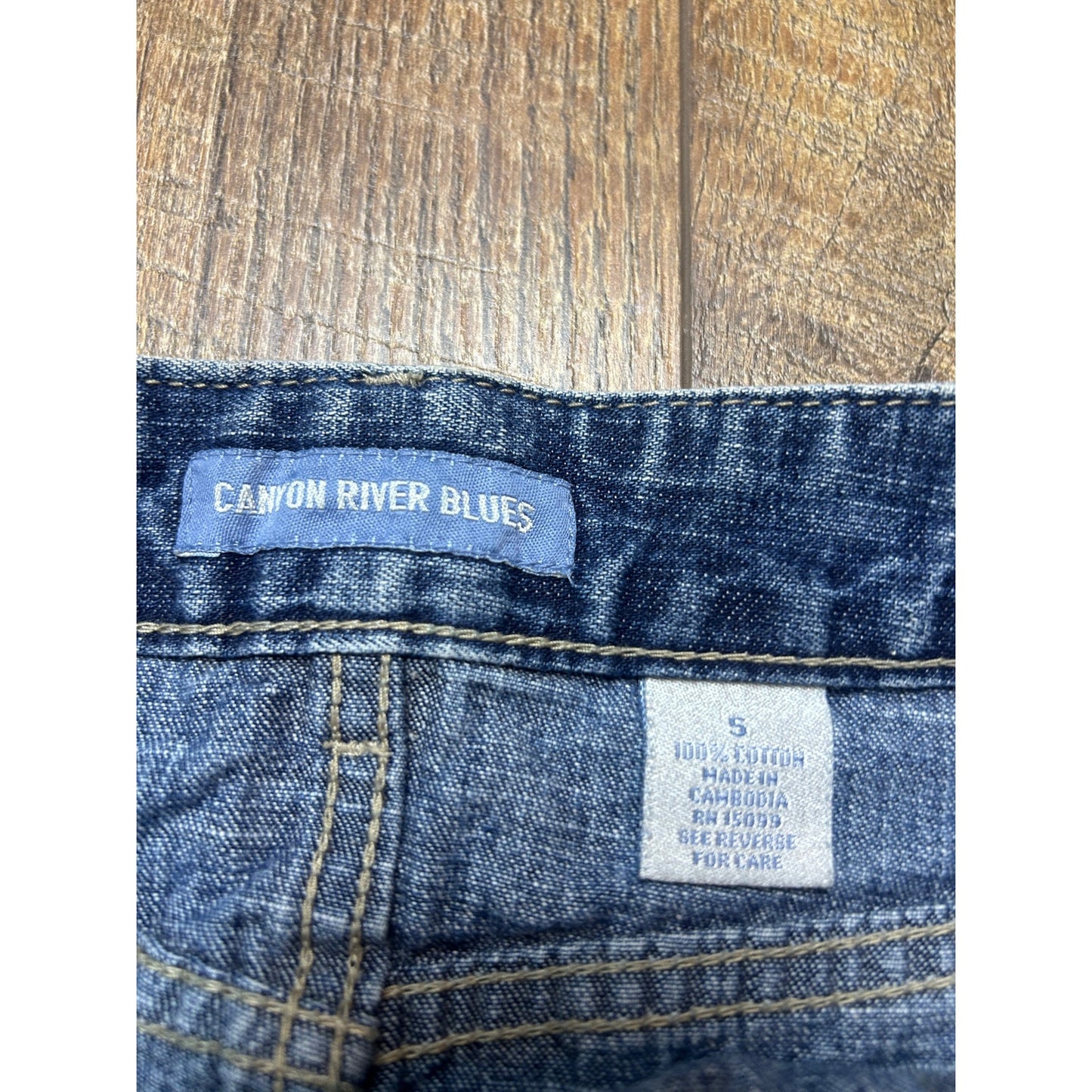 y2k canyon river blues denim mini skirt size s
