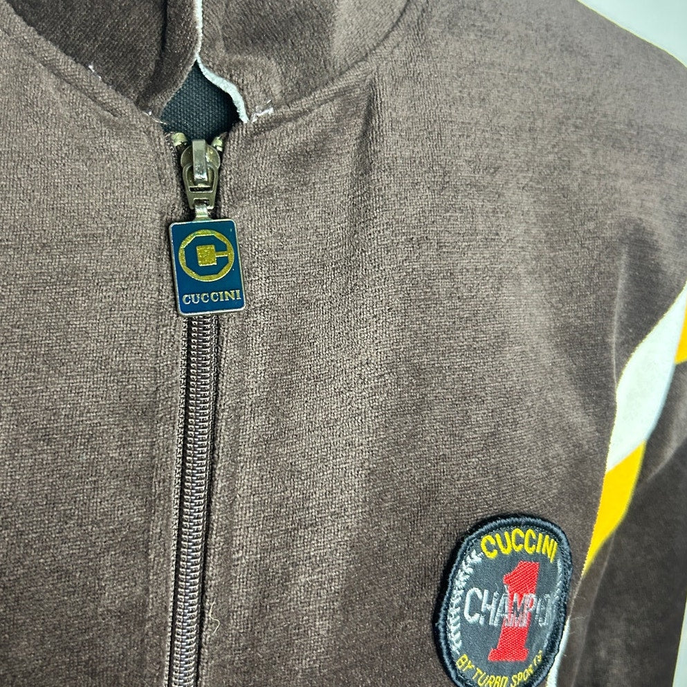 vintage cuccini racing zipup hip hop style y2k vibe velour gta vibe