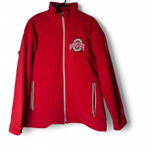 Ohio state buckeyes insulated windbreaker mens size small