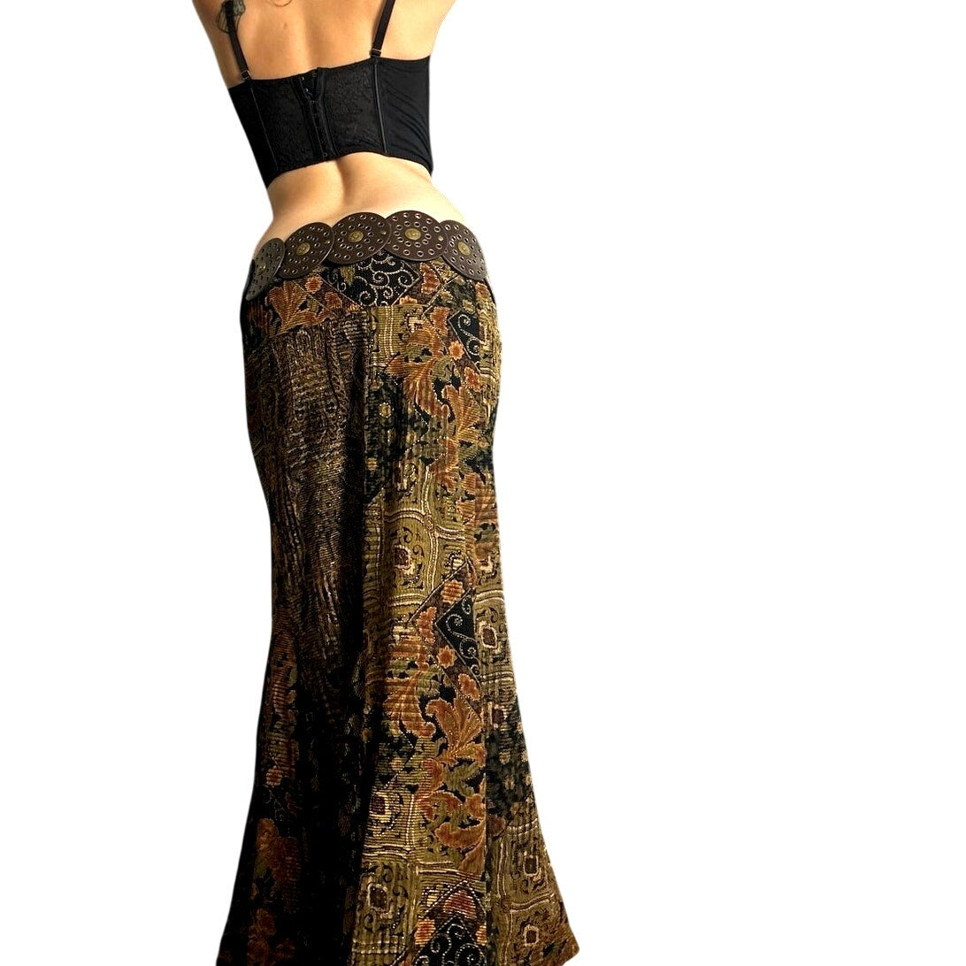dark whimsy maxi skirt