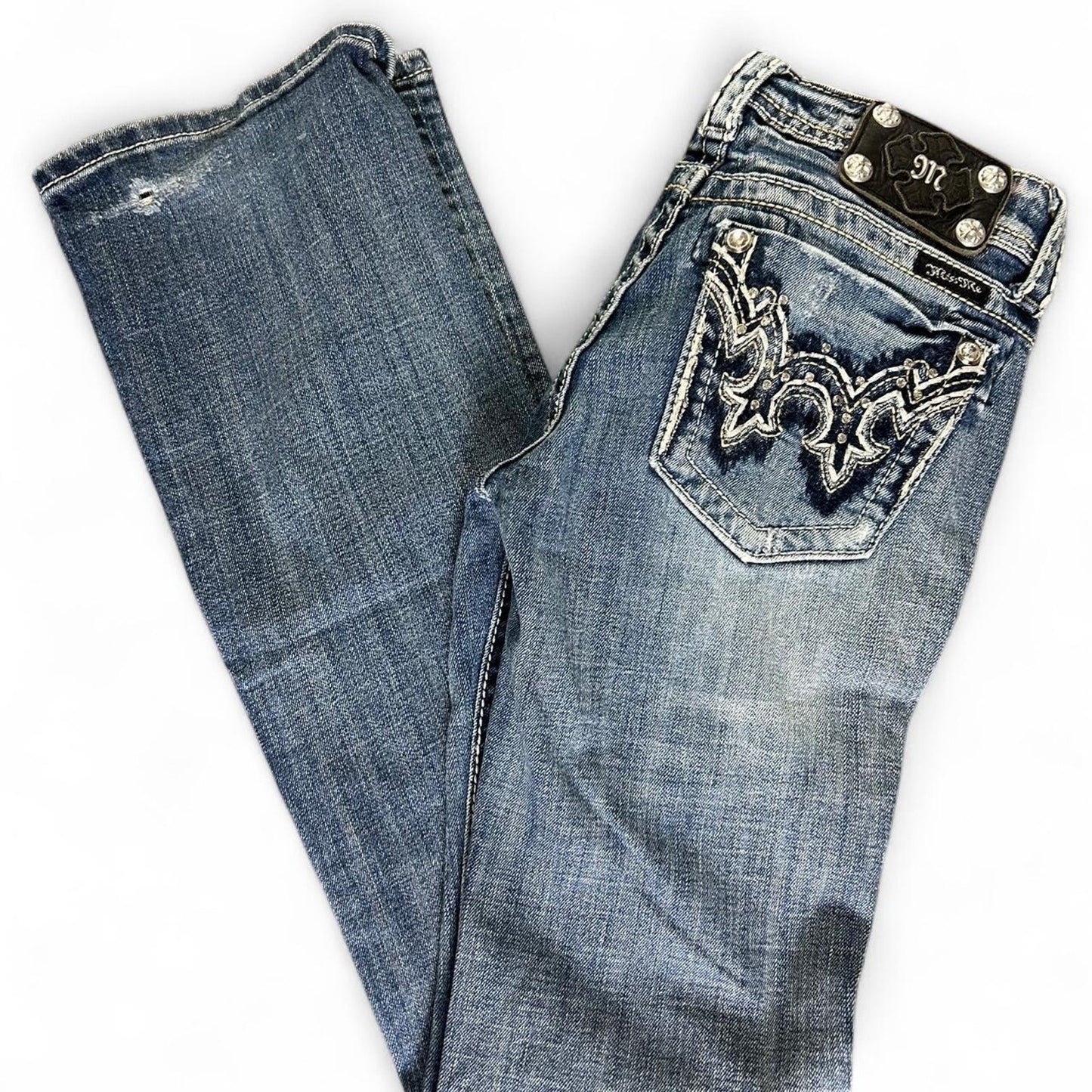 Miss me blue bootcut jeans