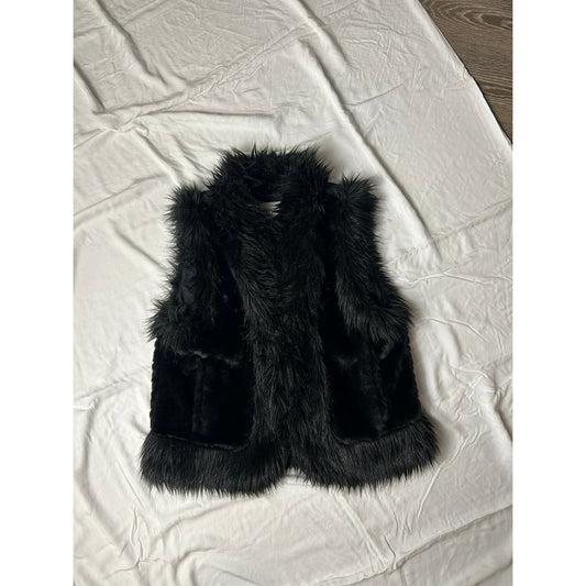 Loft faux fur vest size 14
