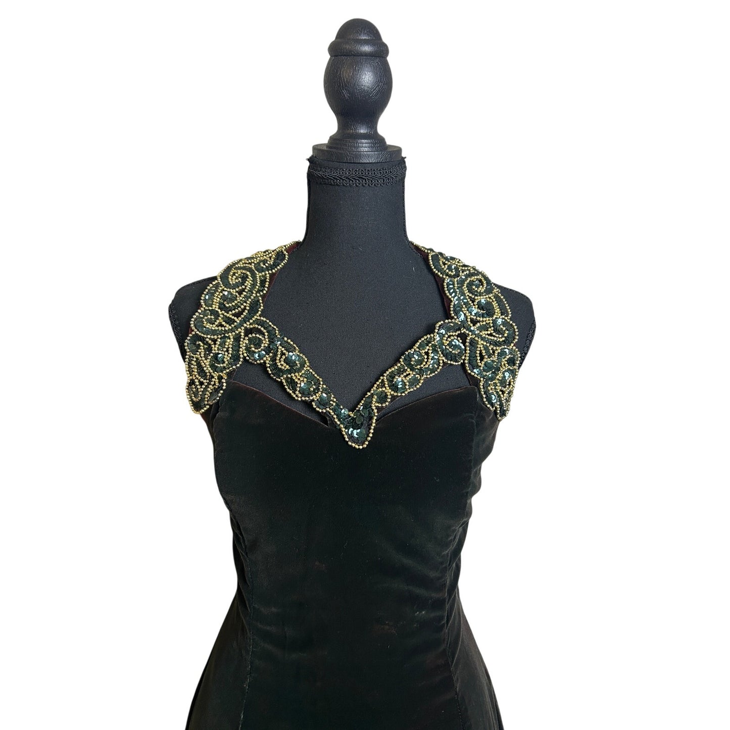 🩸 Vintage Samt Romantisches Vampirkleid – Gunne Sax von Jessica McClintock