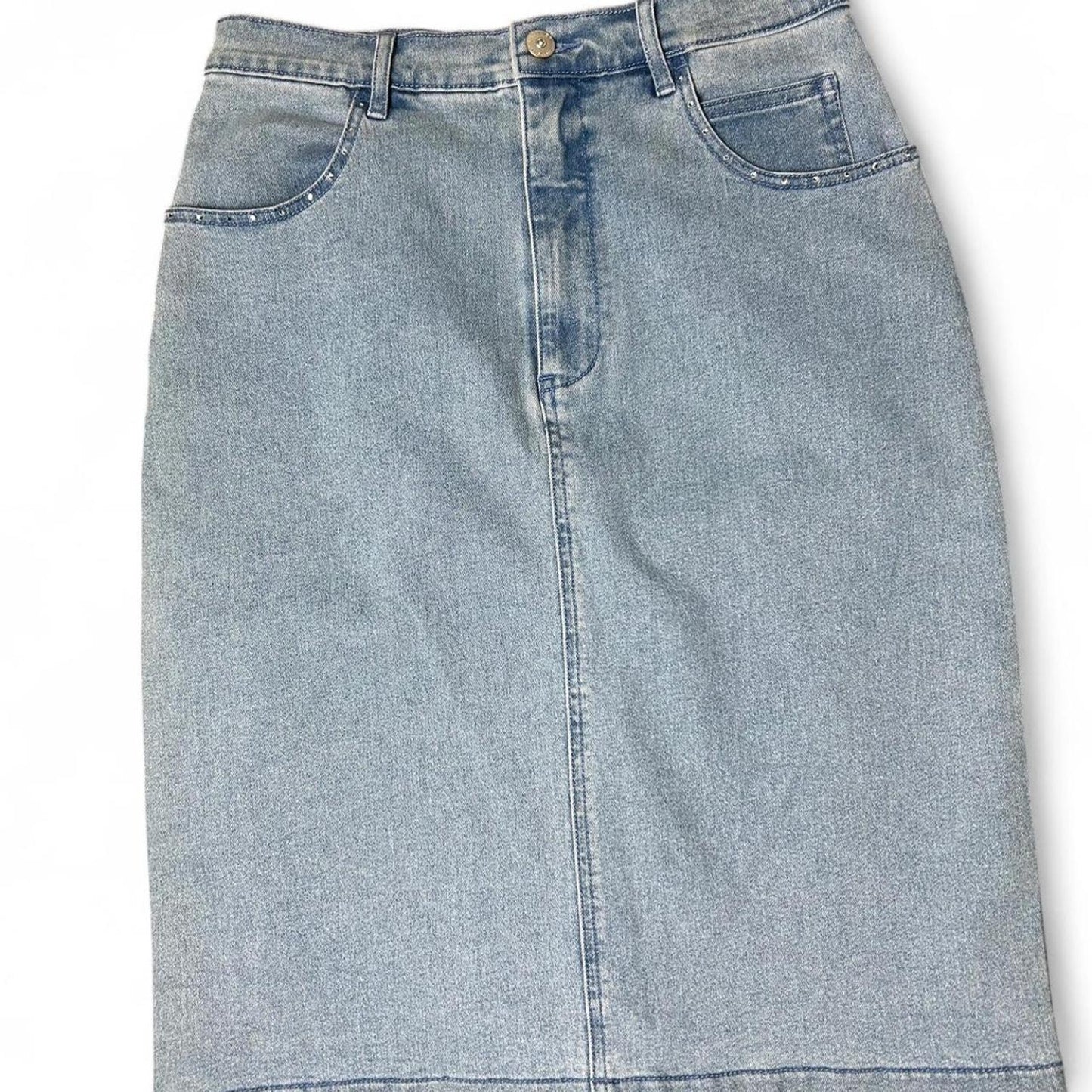 Lafenier denim skirt size 28 w