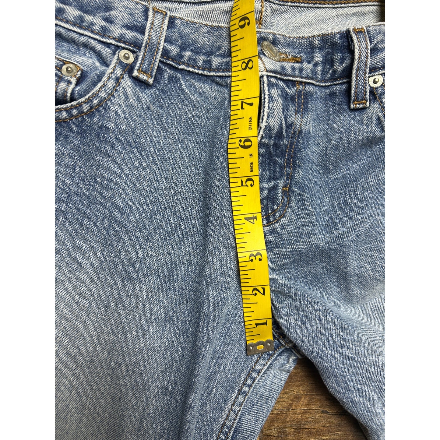 vintage y2k american eagle light wash bootcut jeans mid rise 29x32 indie sleaze