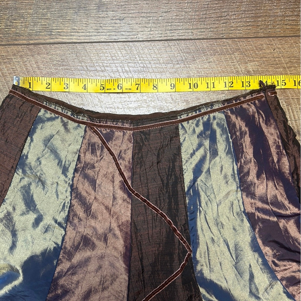 Y2K euro patchwork, full skirt maxi
Vankclee made in France