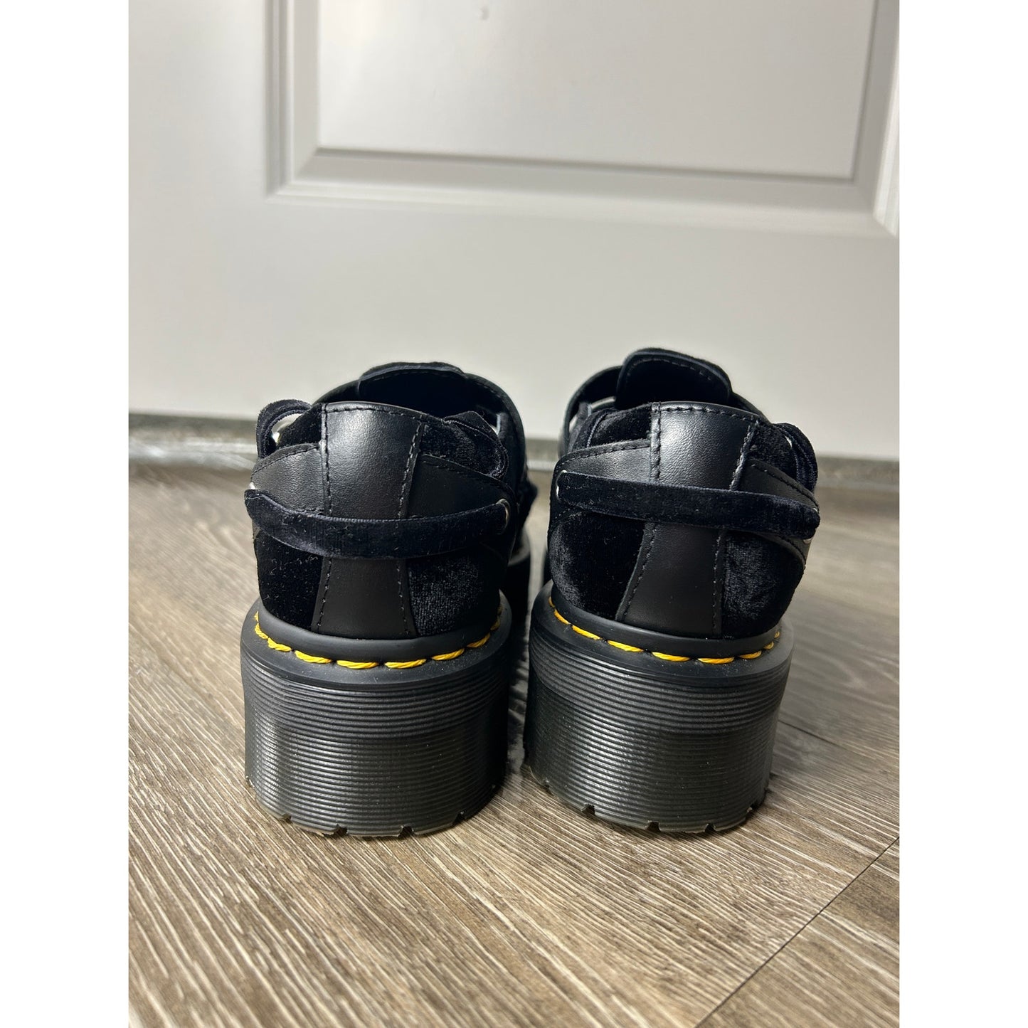 Dr. Martens Wednesday Addams Ramsay Quad Plateforme Mary Jane Goth Euro Grunge T 7