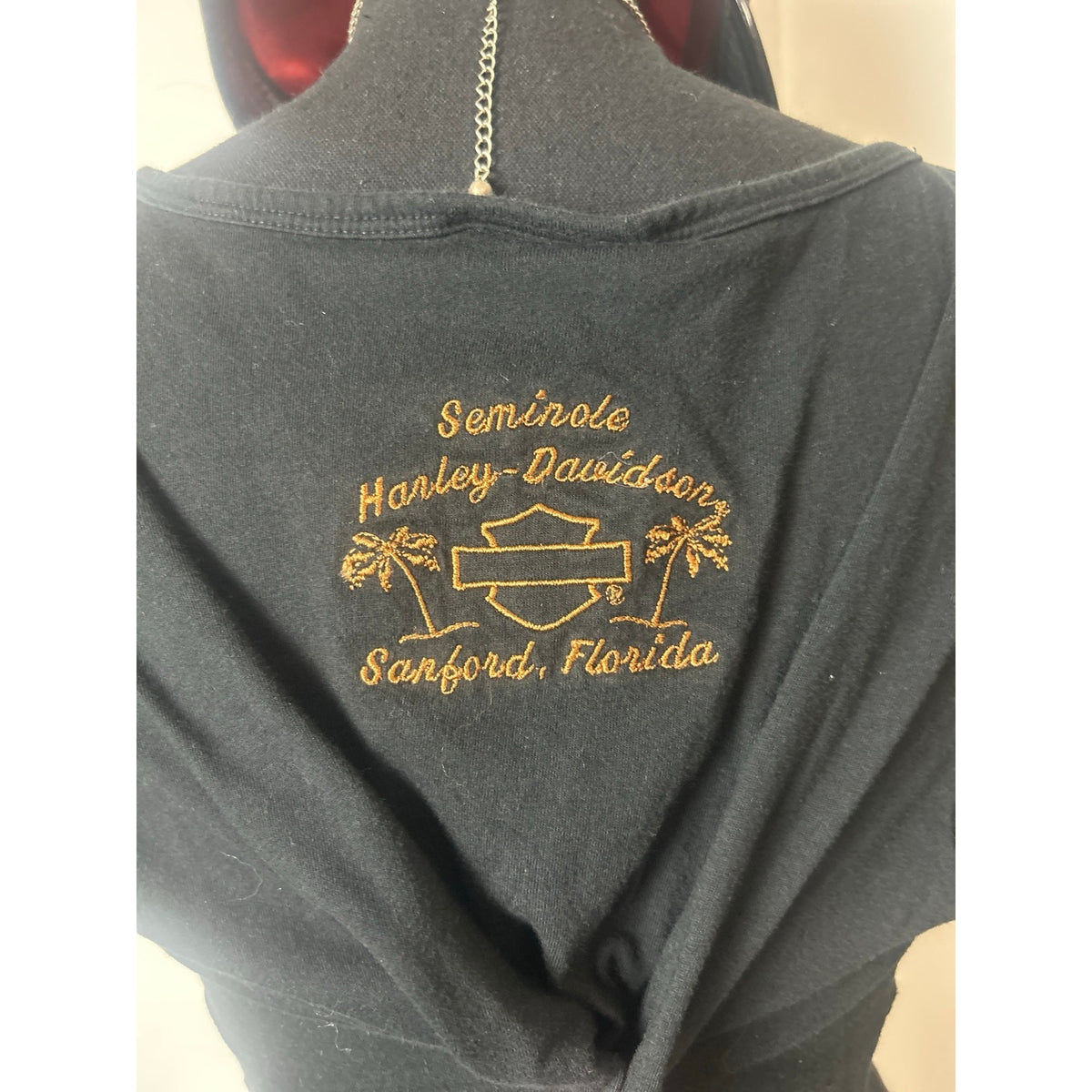 Harley davidson studded baby tee size xl sanford florida