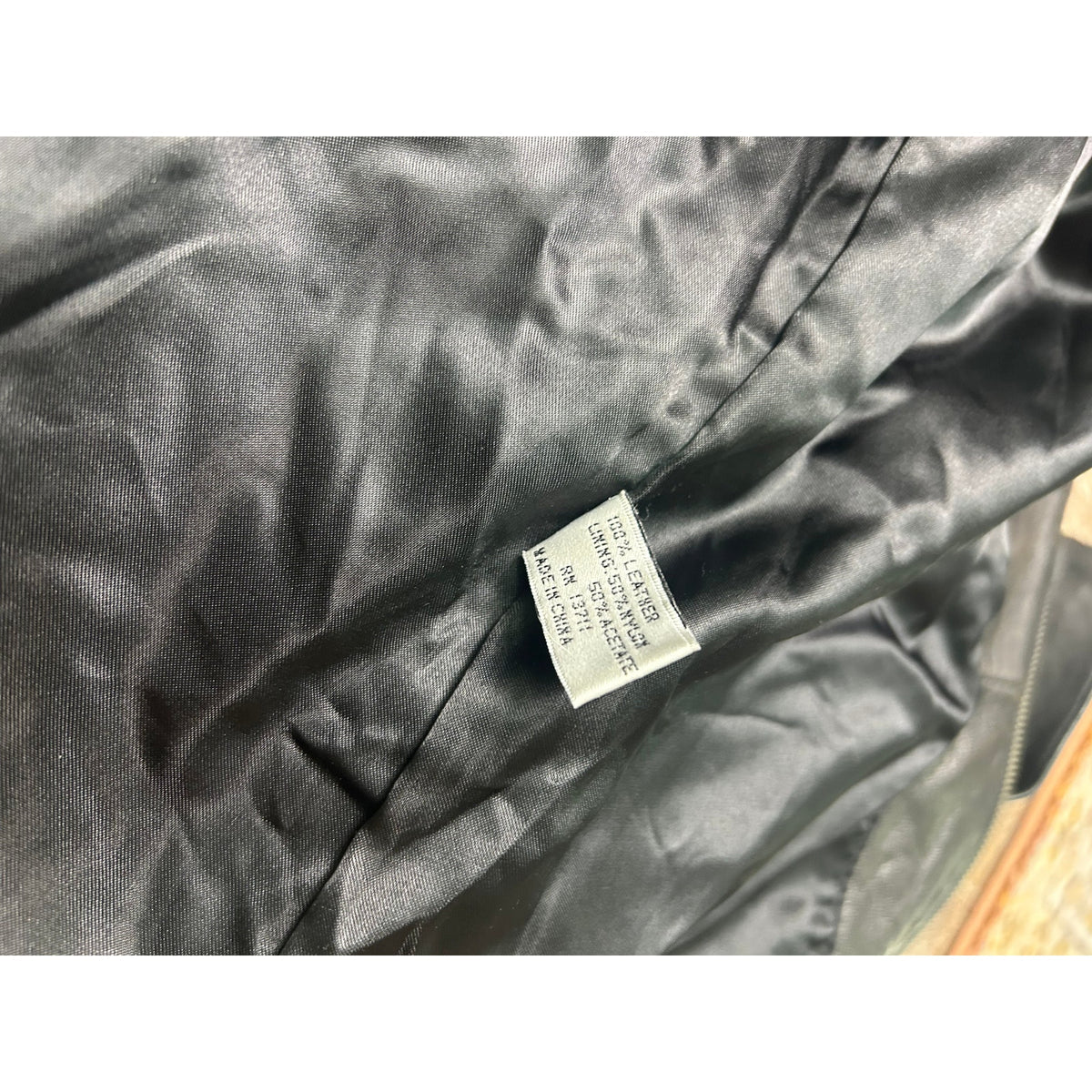 valerie stephens petites new zealand lambskin leather jacket size m