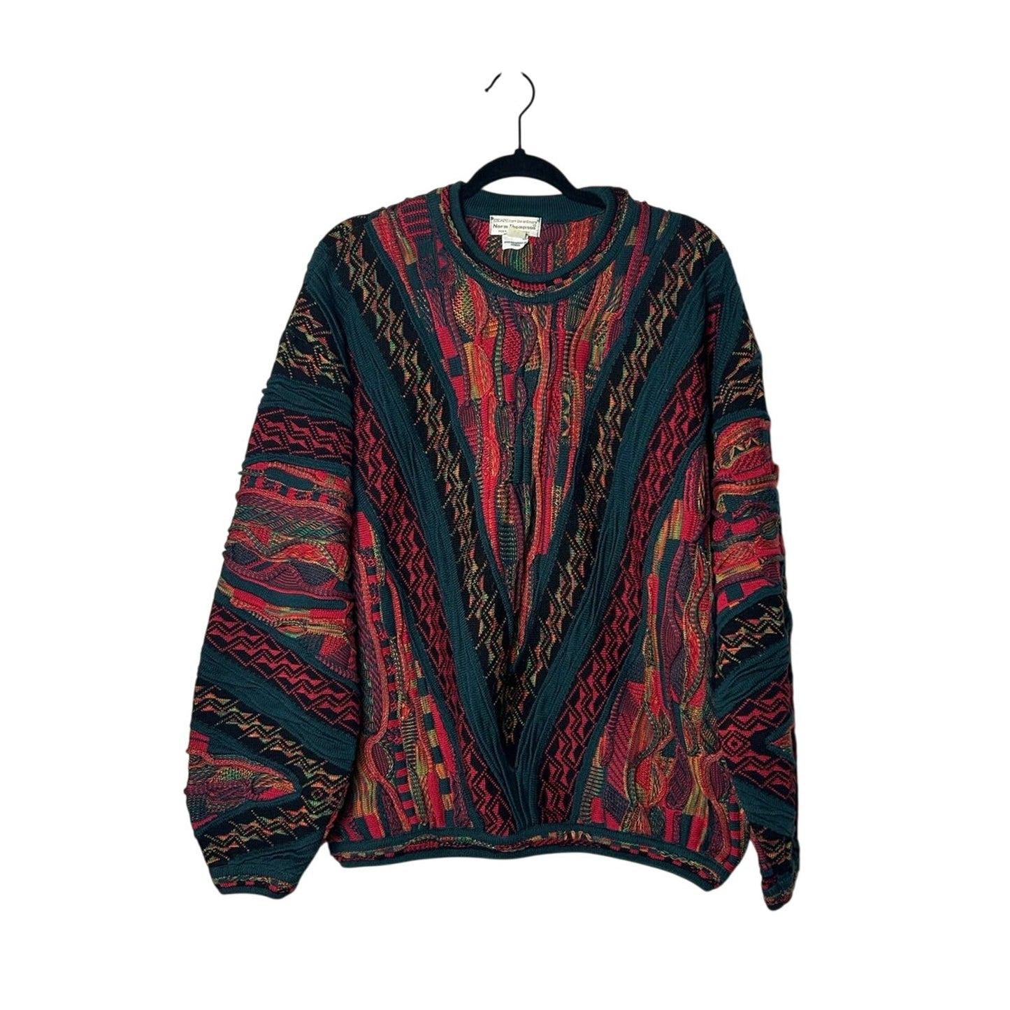 escape from the ordinary coogi style sweater size m