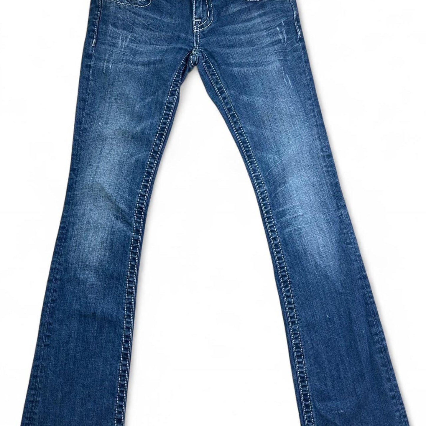 Miss me size 28x33 blue low rise bootcut