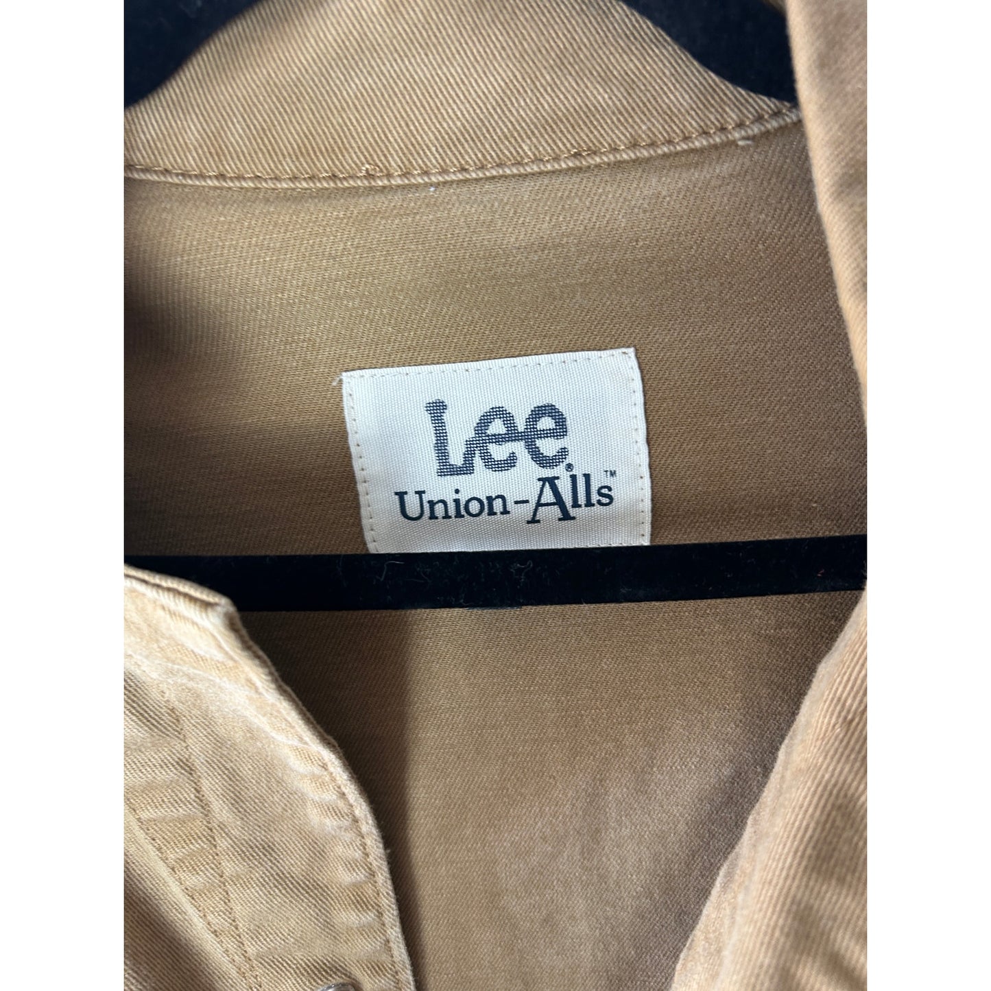 🤎 Combinaison de mécanicien Lee Union-All salopette de travail beige – Taille XS –