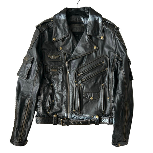 Harley Davidson moto leather jacket size l