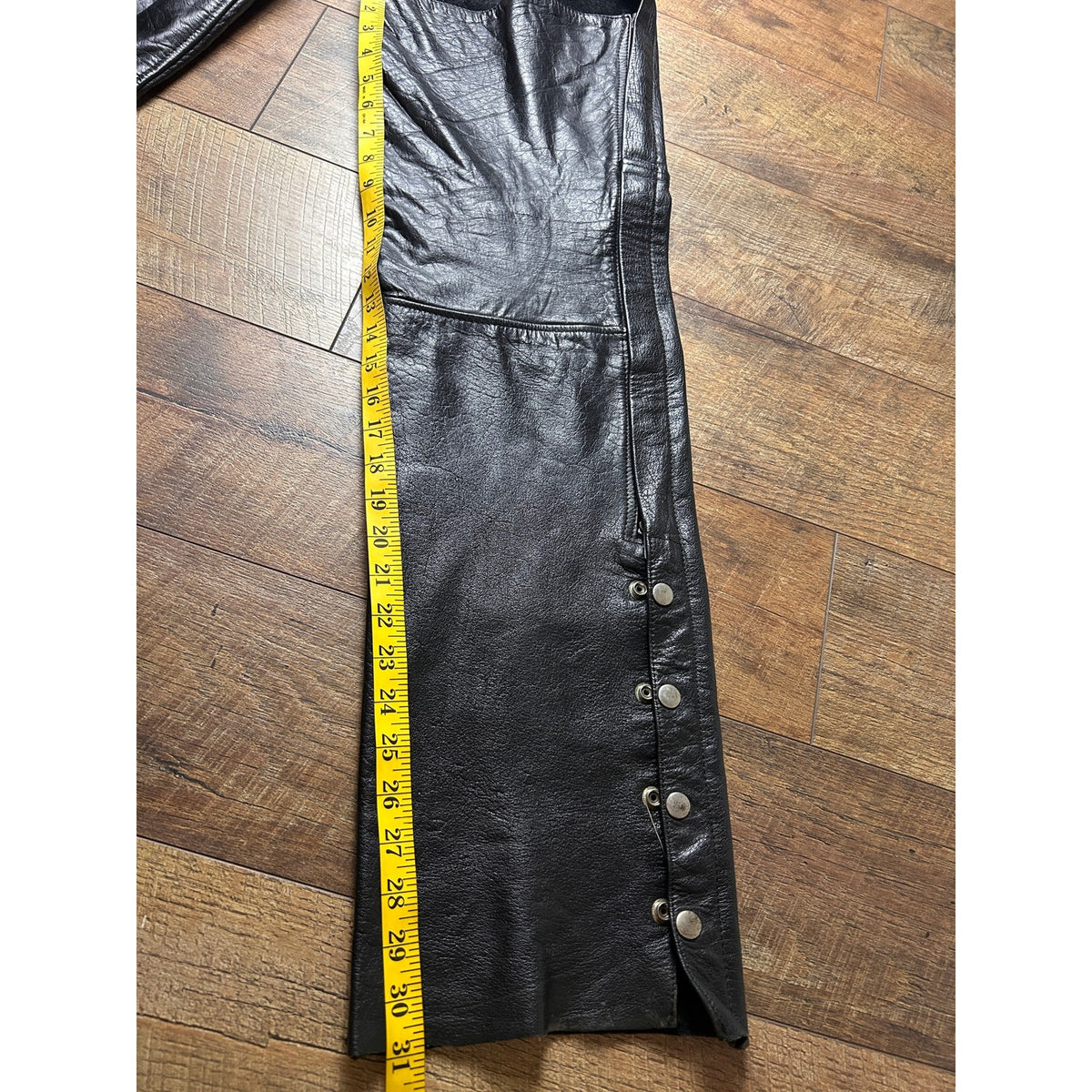 unik leather chaps size xs genuine cowhide leather
