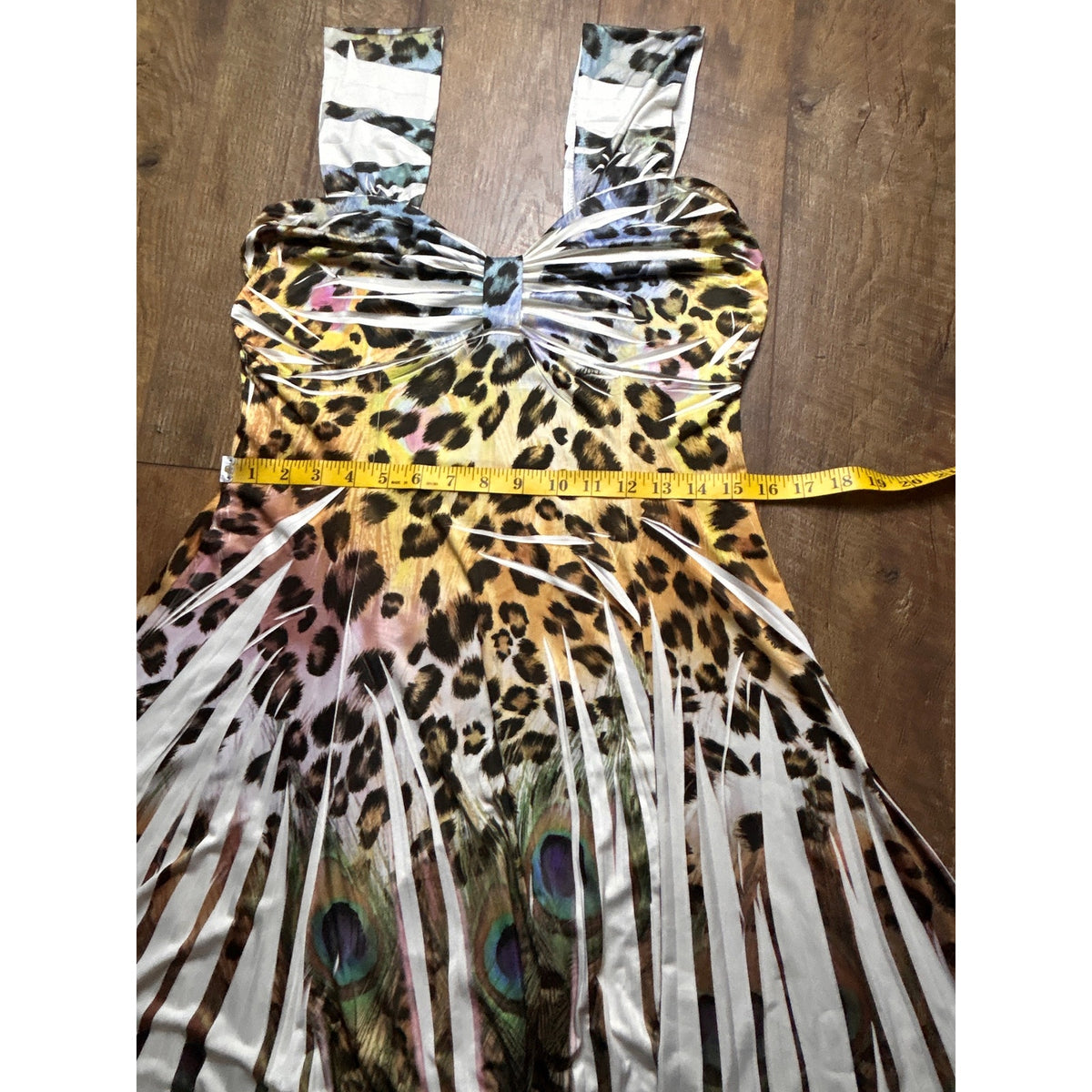 Animal Print Sweetheart Fit and Flare Dress S/M