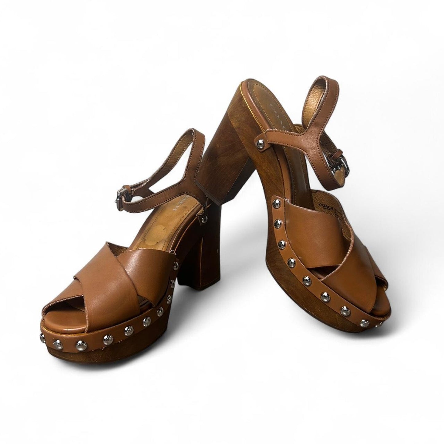 Coach vixen tan and brown