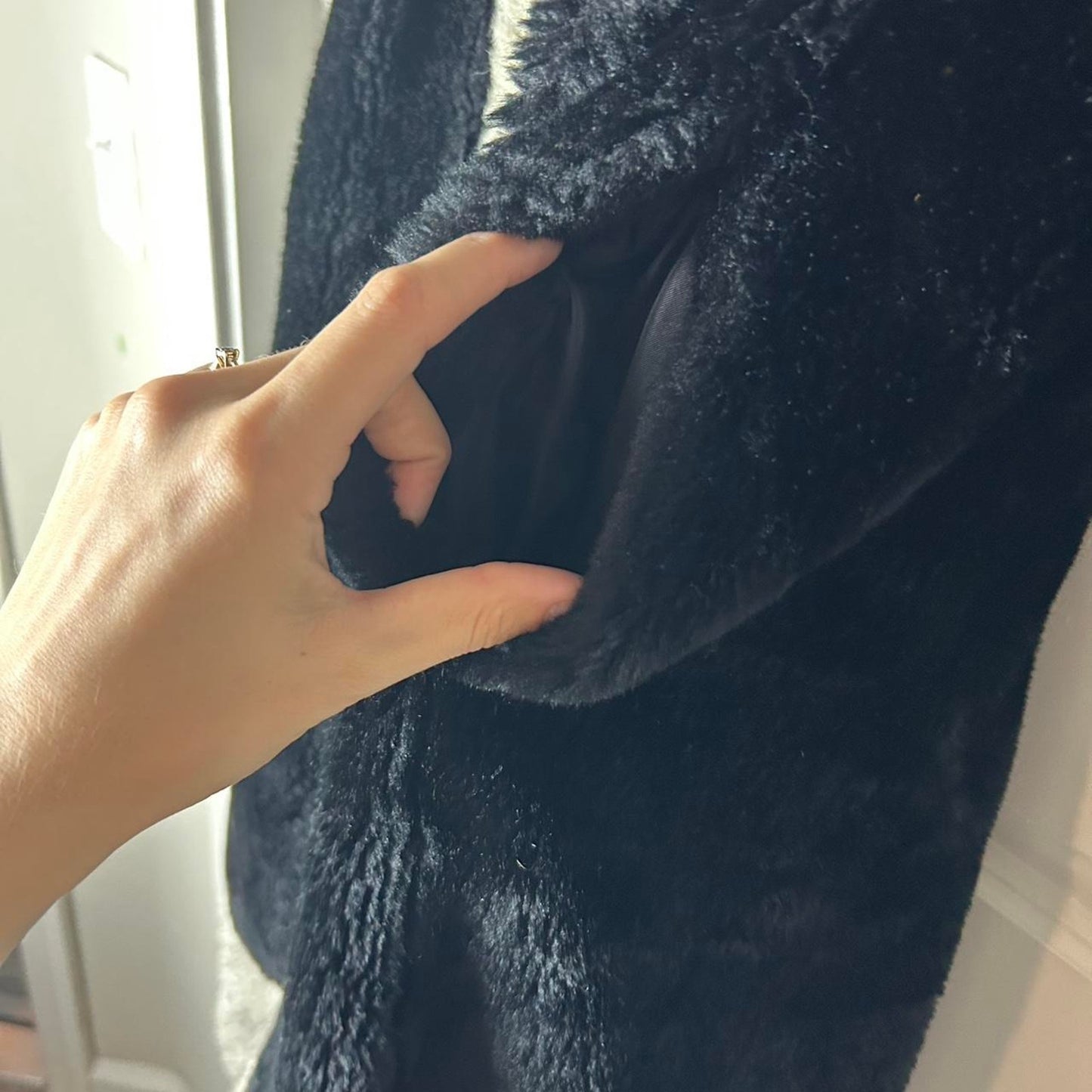 Penny lane black and white gold hardware jacket