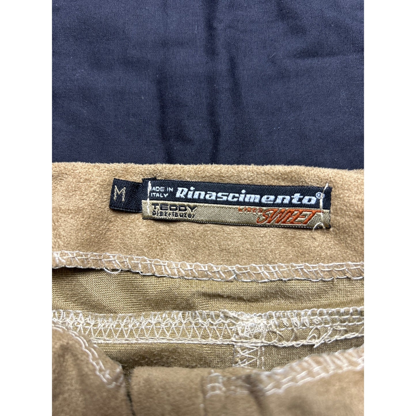 Rinascimento euro it girl suede skirt