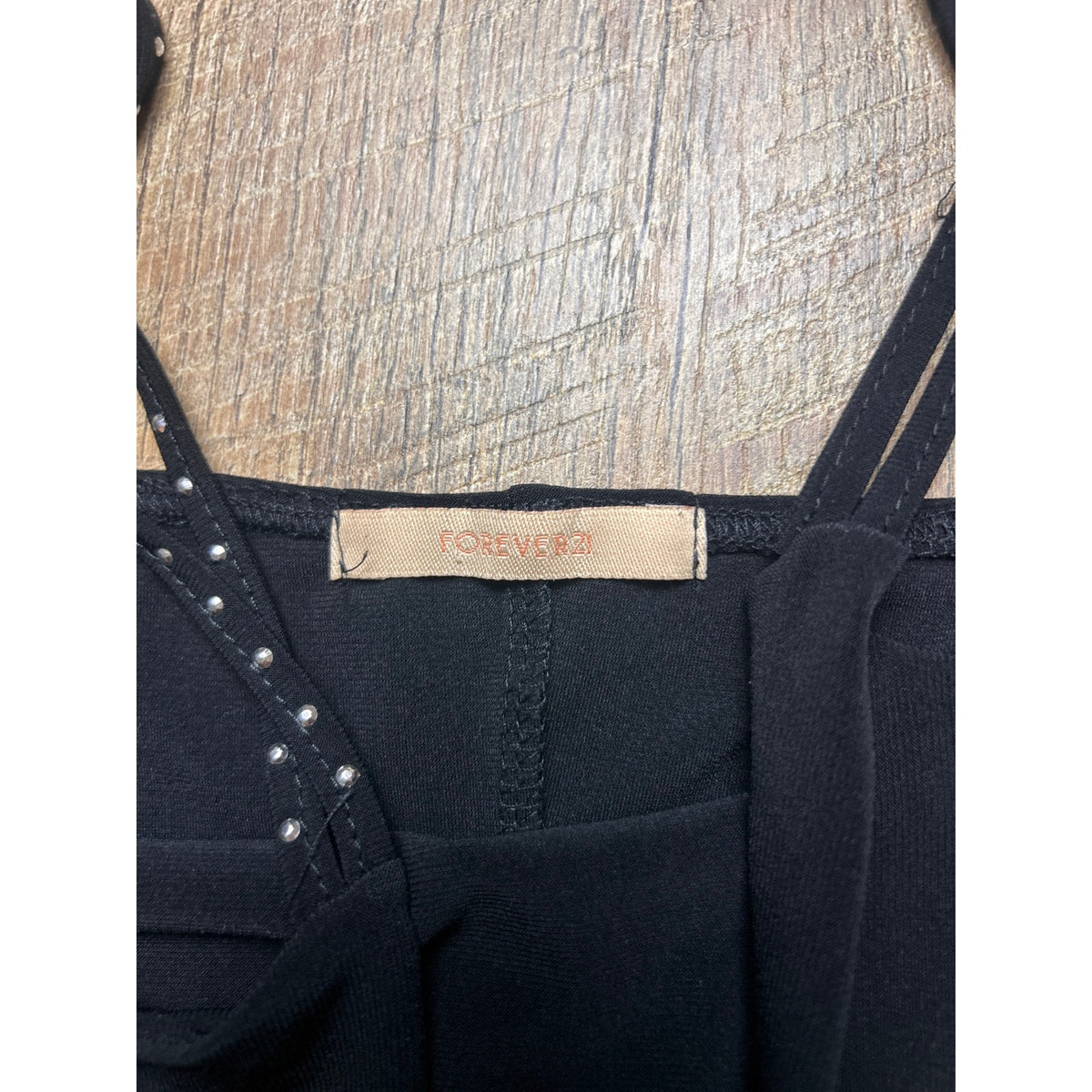 Vintage Forever 21 Cowl Neck Studded Going Out Top S-L