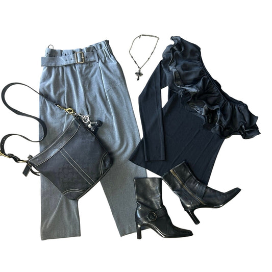 🖤 Corporate Goth 3-teiliges Set