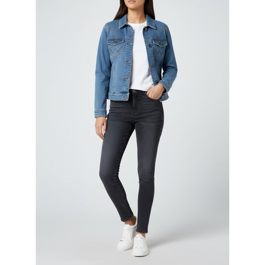 Wrangler Retro Denim Jacket - Size M - Vintage Western Style