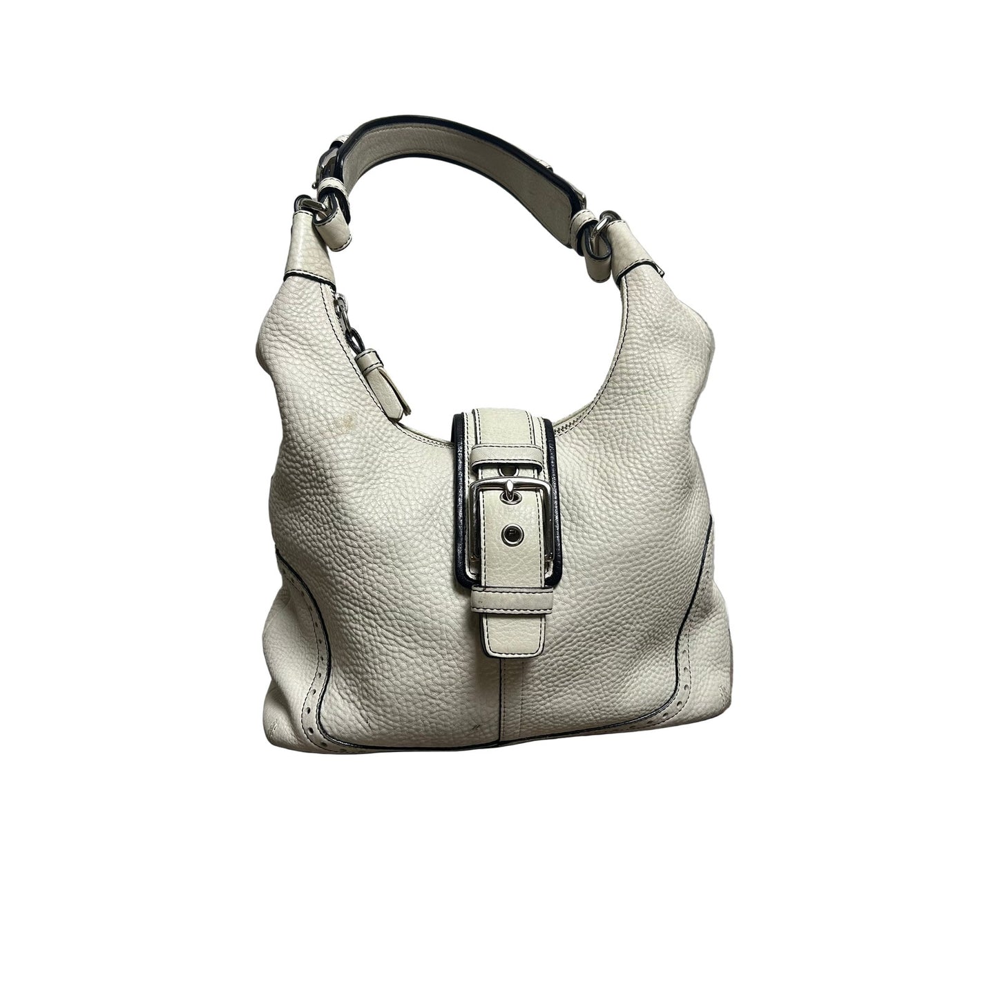 Y2K Coach Soho 5054 Hobo Shoulder Bag Pebbled Leather