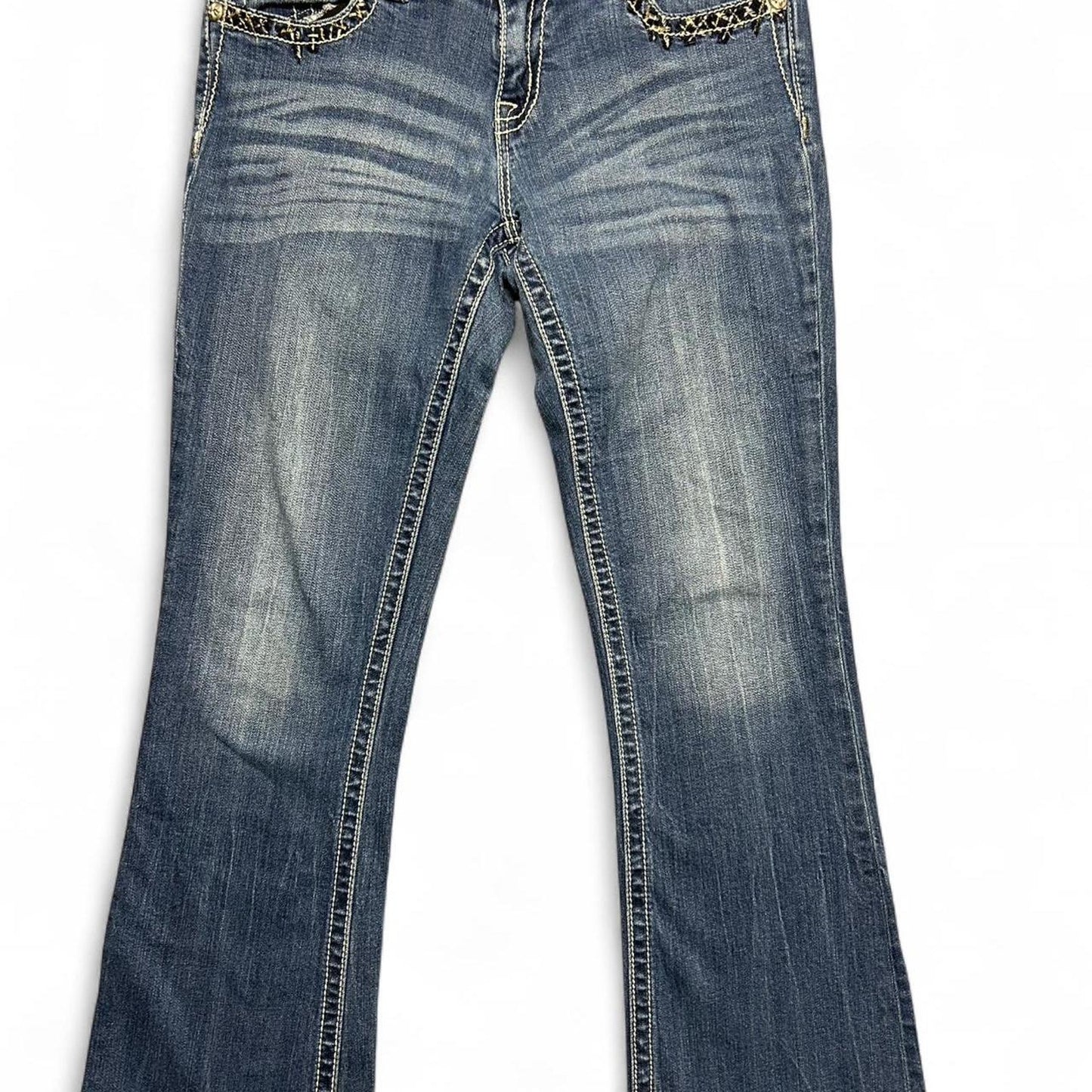 Miss me blue mid rise bootcut size 30x32