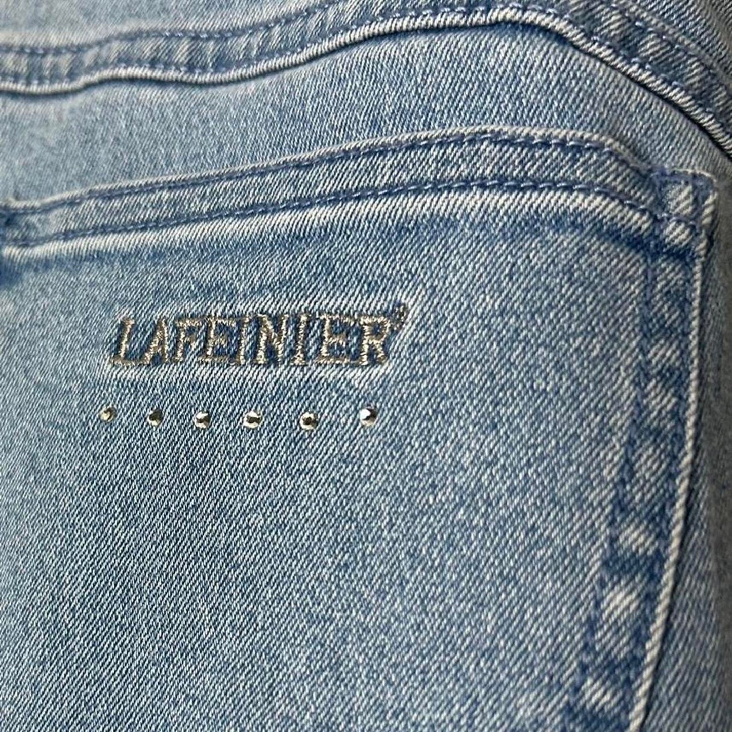 Lafenier denim skirt size 28 w