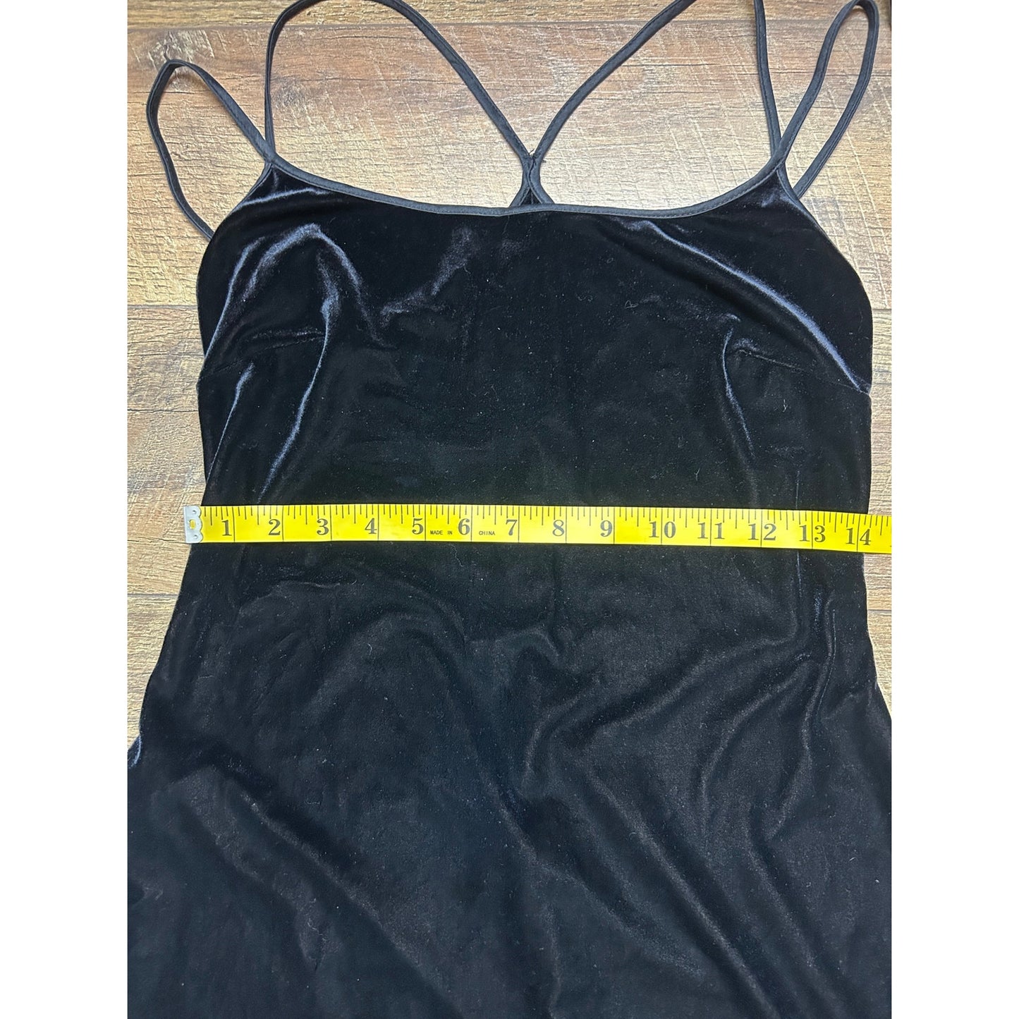 vintage ann taylor velvet slinky dress back slit