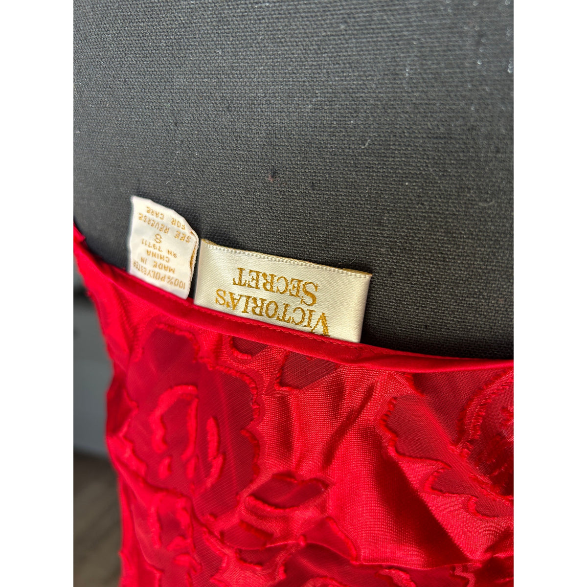 vs gold label 80's maxi slip dress size s