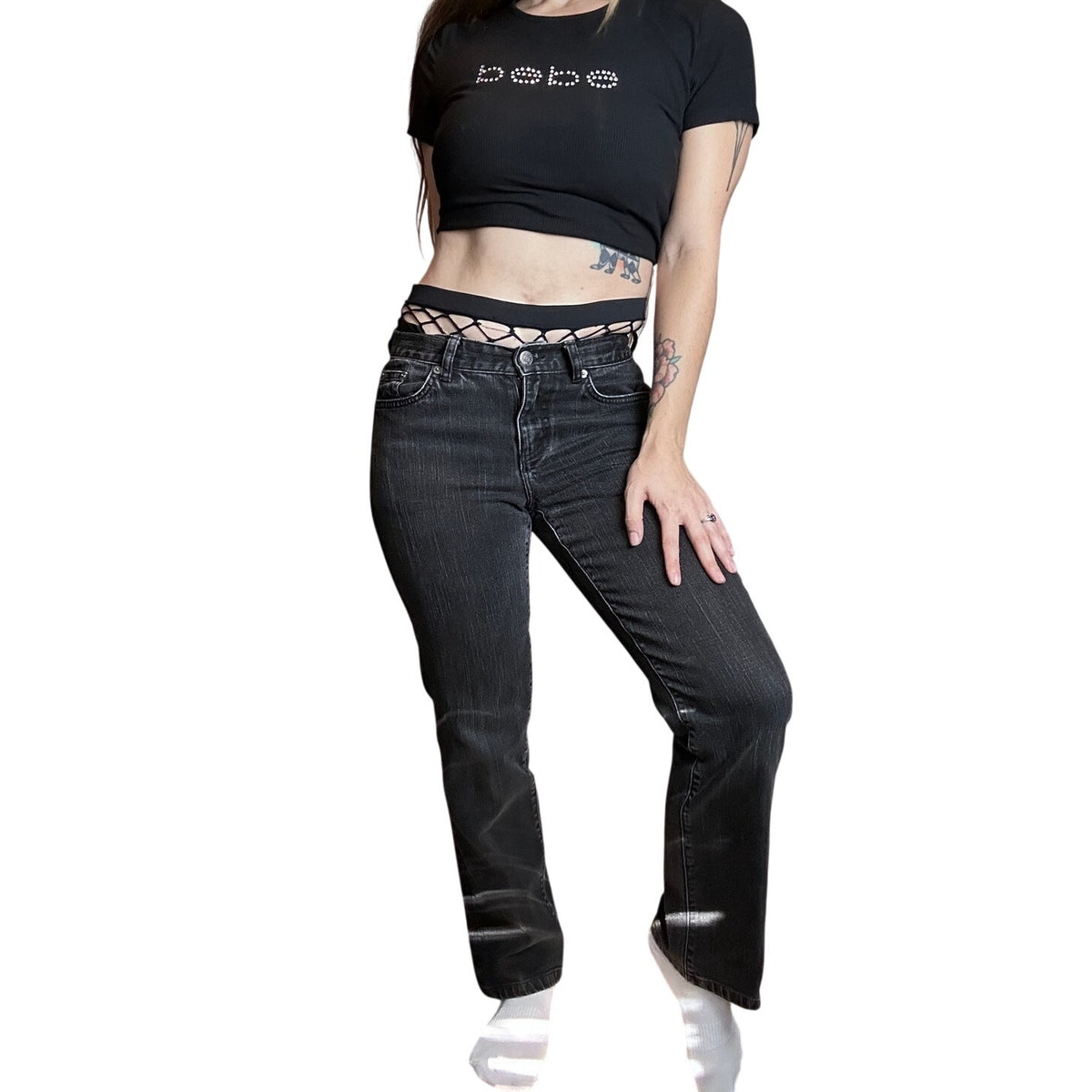Lauren Jeans Co Ralph Lauren Black Modern Slim Jeans Size 2 Y2K