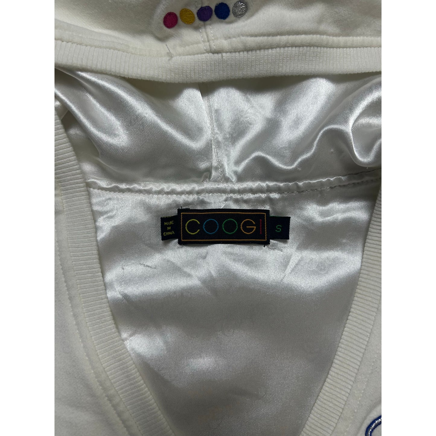 Coogi Doppelreißverschlussjacke Größe S