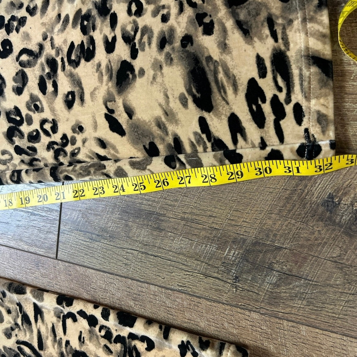 Juicy high-rise leopard print 30waist 31 inseam