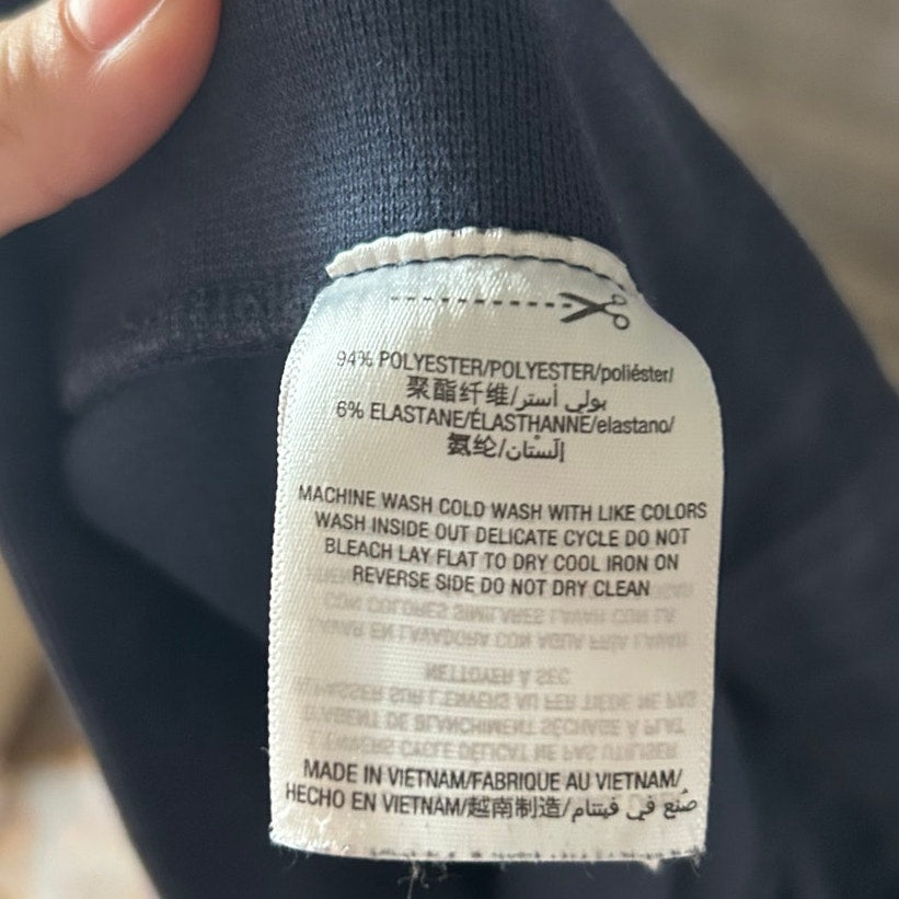 juicy couture black label Trainingshose mit Gesäßtasche in Navy, Größe L
