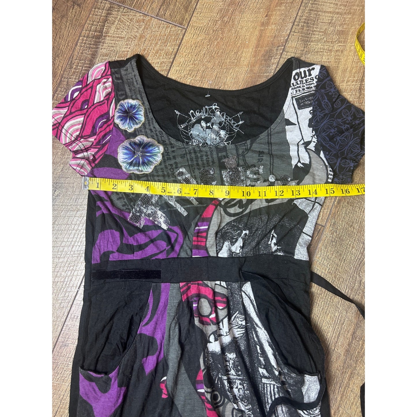 desigual euro grunge art dress