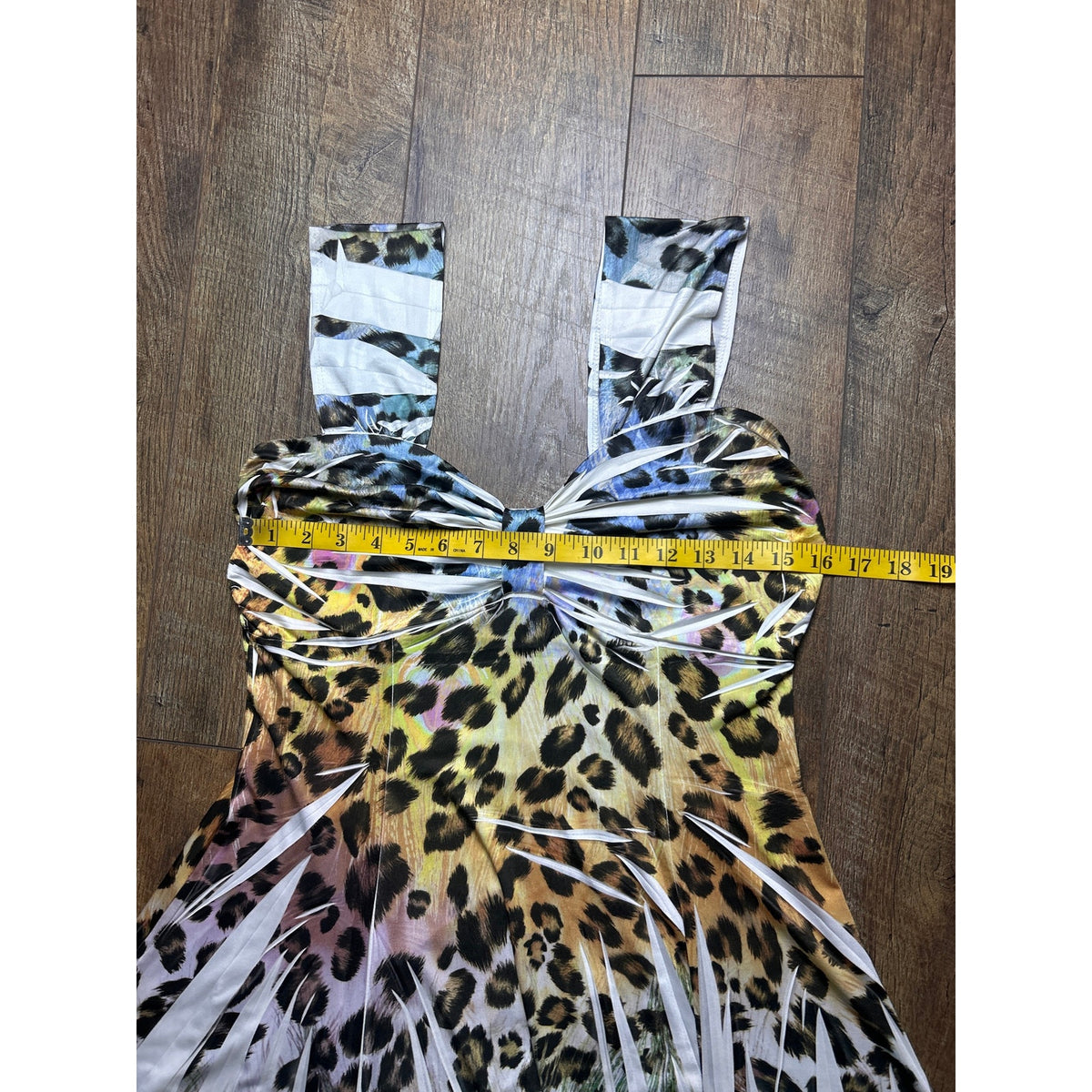 Animal Print Sweetheart Fit and Flare Dress S/M