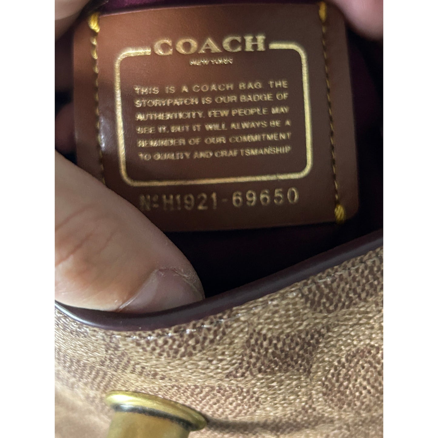 Coach Parker Convertible Backpack 16 Signature Canvas Mini Bag
