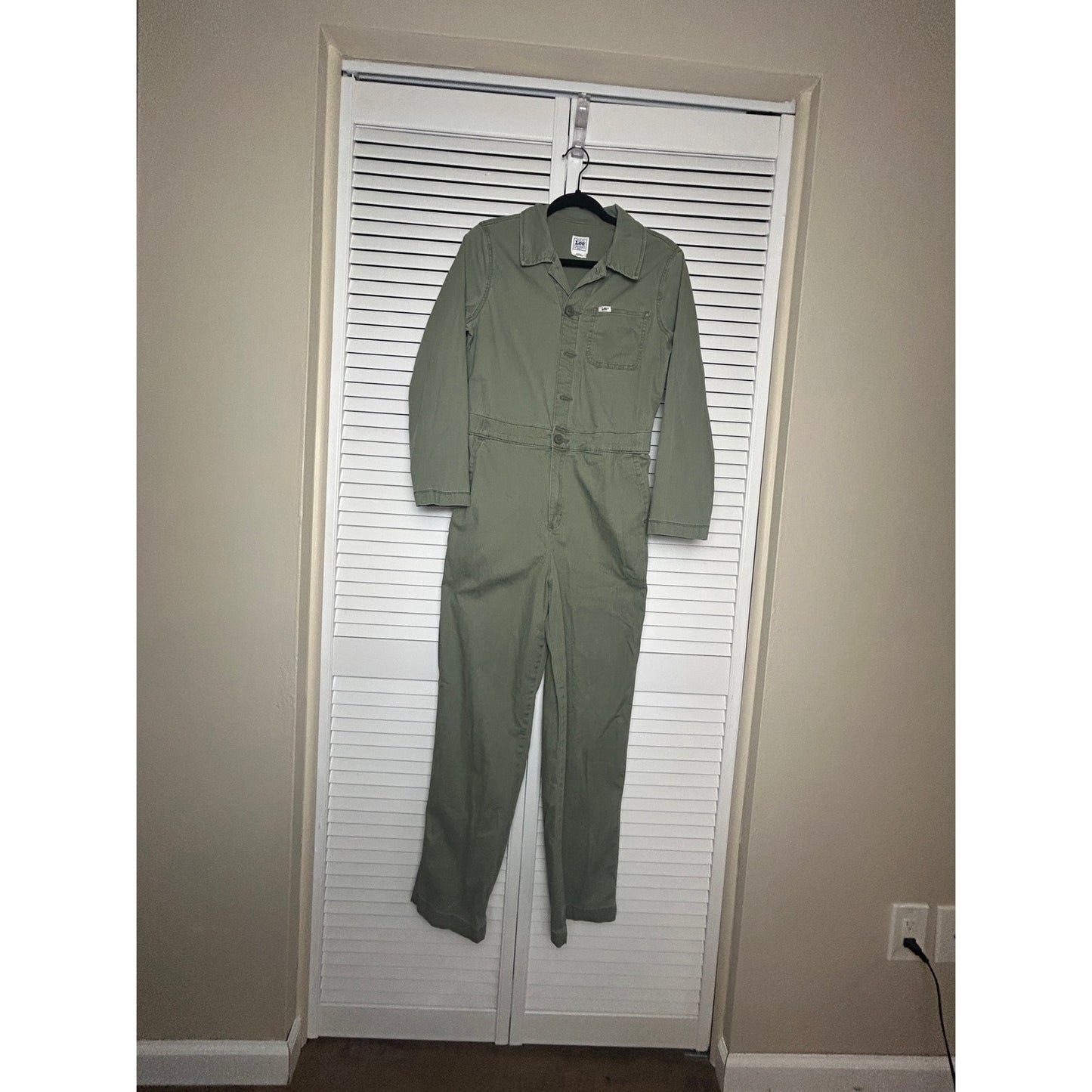 Combinaison de mécanicien Lee Army Green, salopette de travail, combinaison de vol, taille S