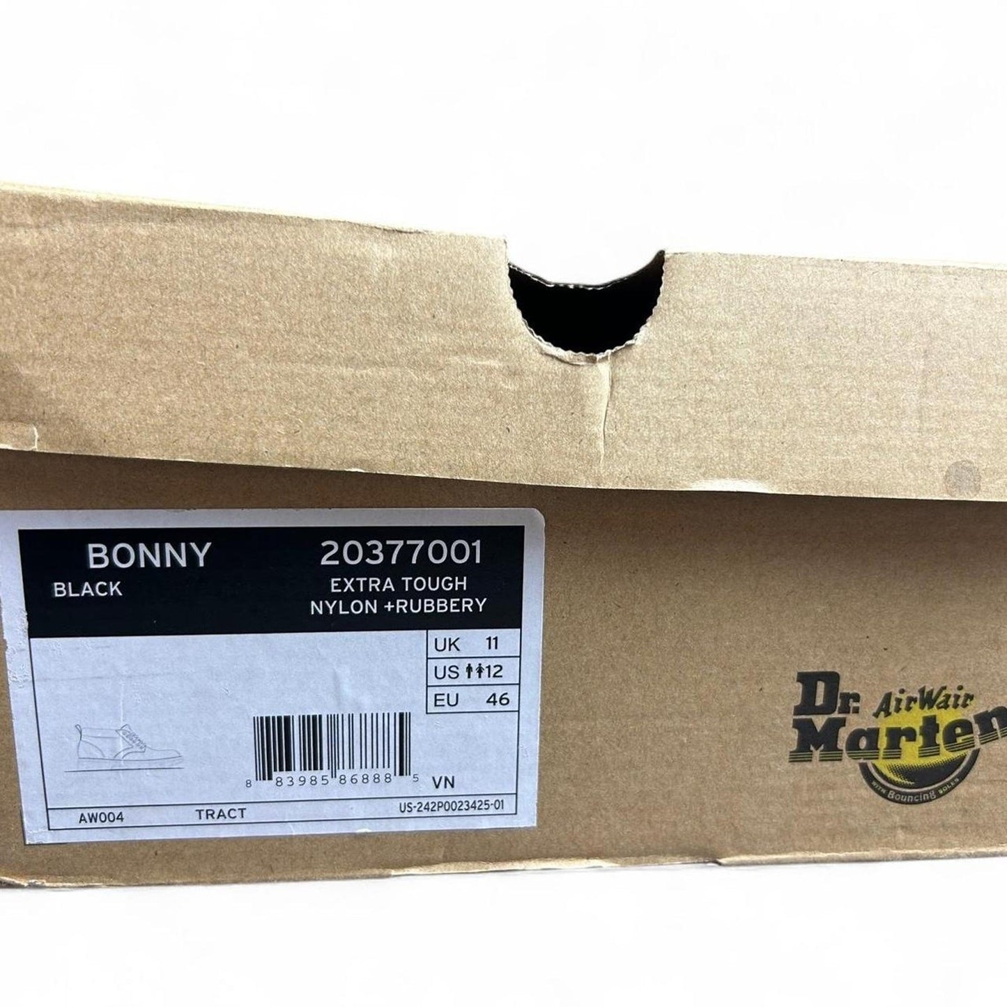 Nib dr martens mens size 12  bonny nylon tactical boot