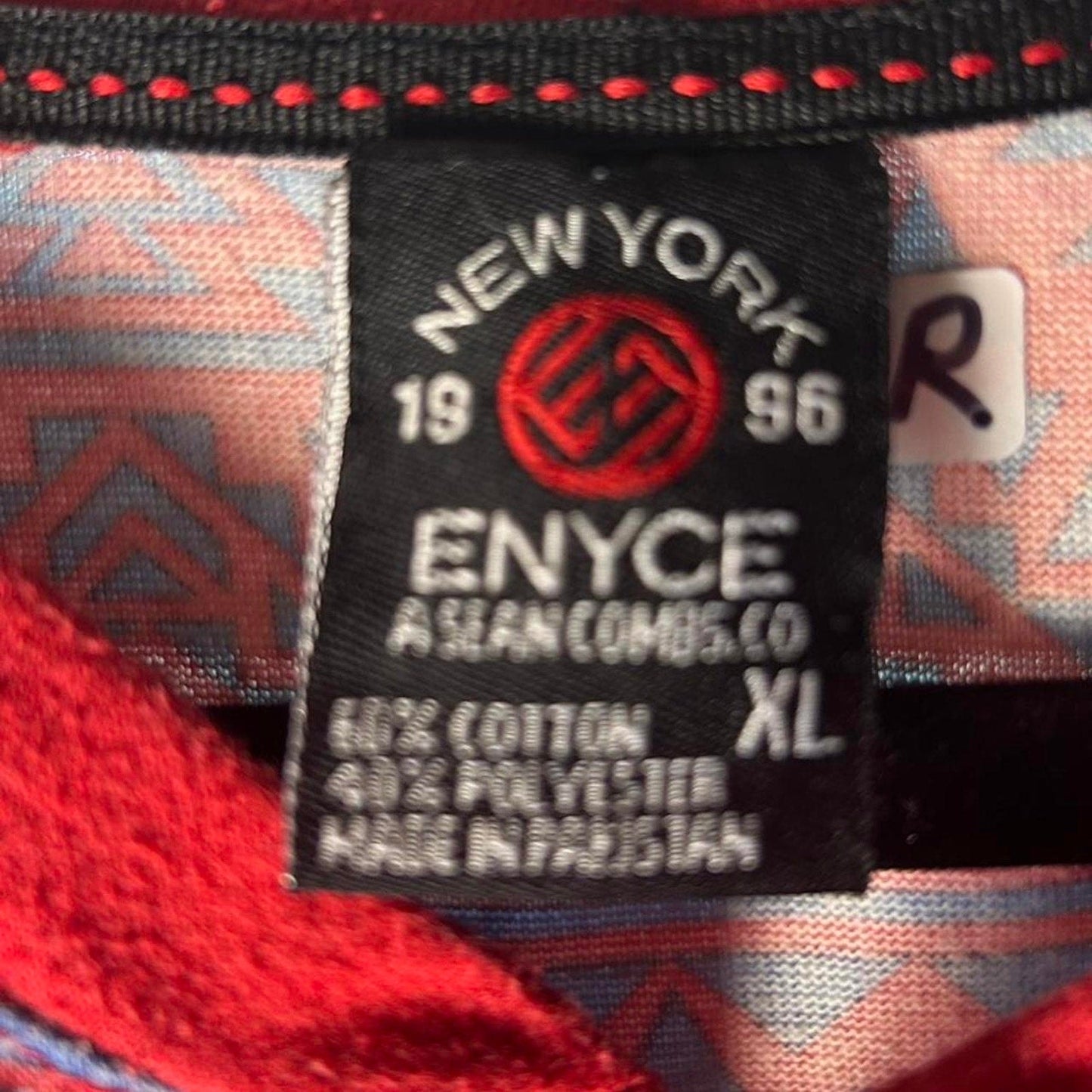 Red and blue enyce short