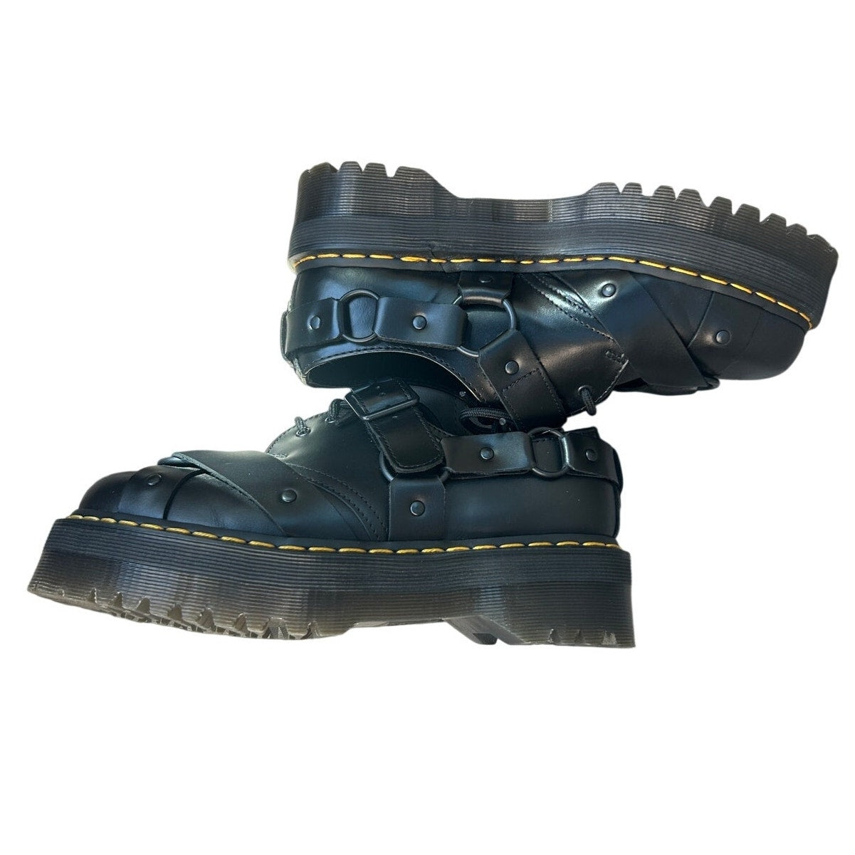 Dr. Martens 1461 Quad Harness Shoes – Platform Leather Oxfords