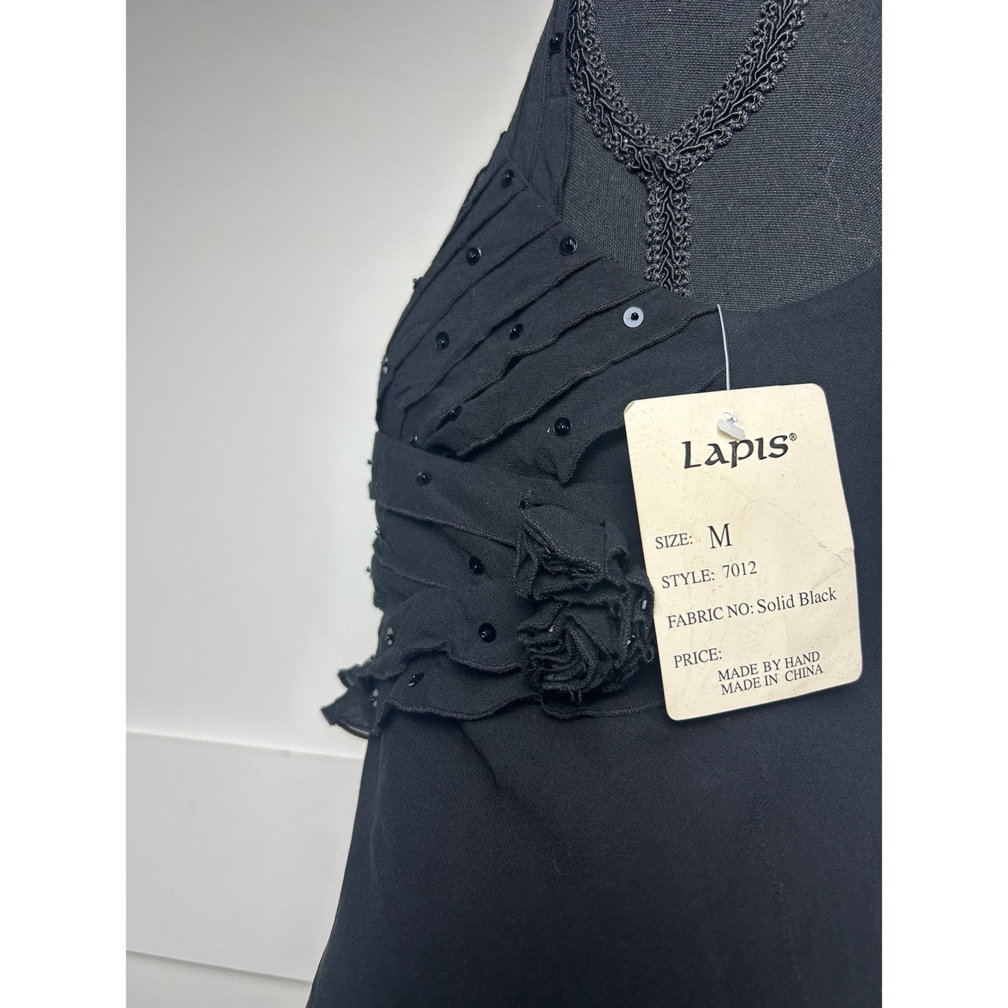 NWT Vintage Y2K Lapis Anthropologie 100 % Seide Chiffonkleid Fairy Coquette Romantic