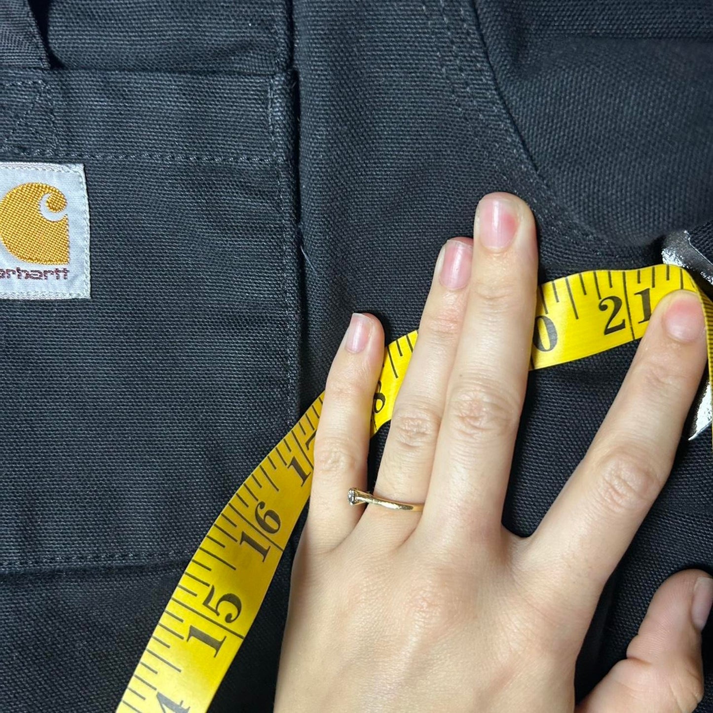 Carhartt black hooded sherpa lined