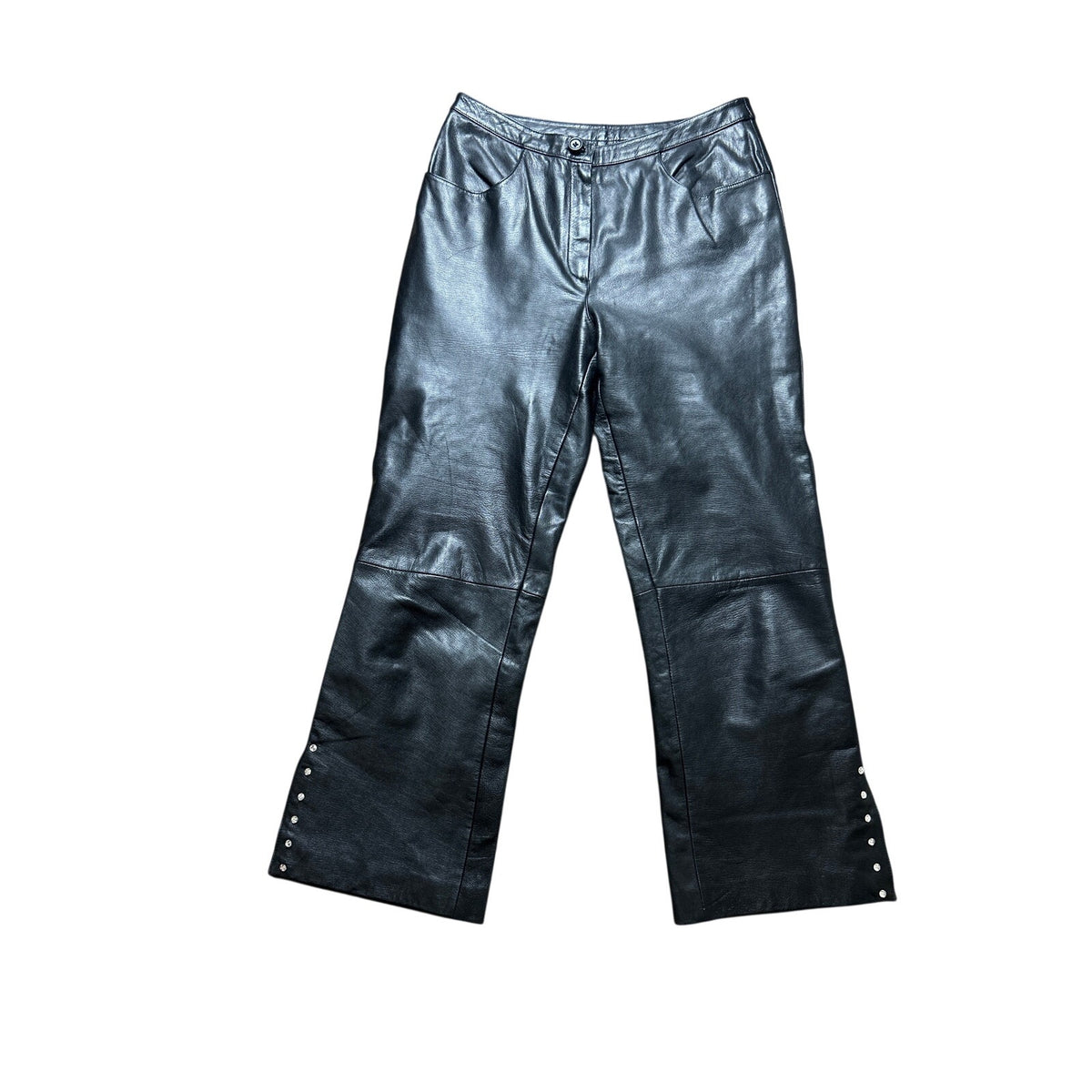 c.l.y.s. 28x25 leather pants